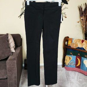 NWT HeartSoul Riley black straight leg midrise pant , sz 1 Junior